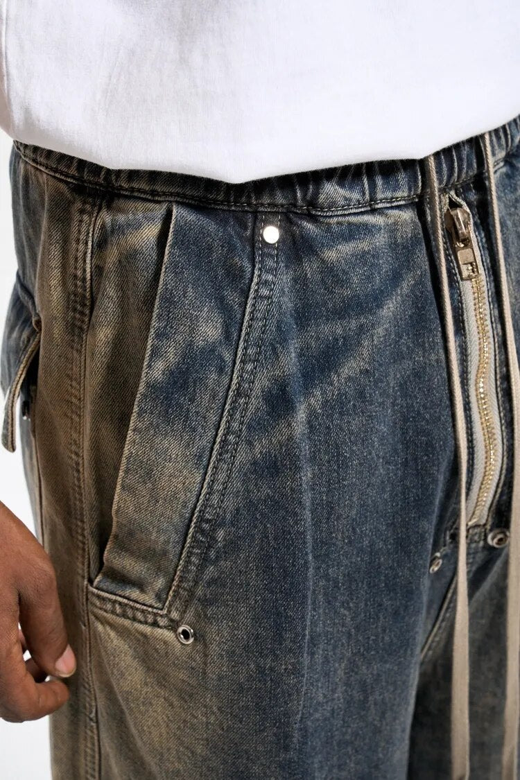 Quentin - Hard-Washed Baggy Jeans