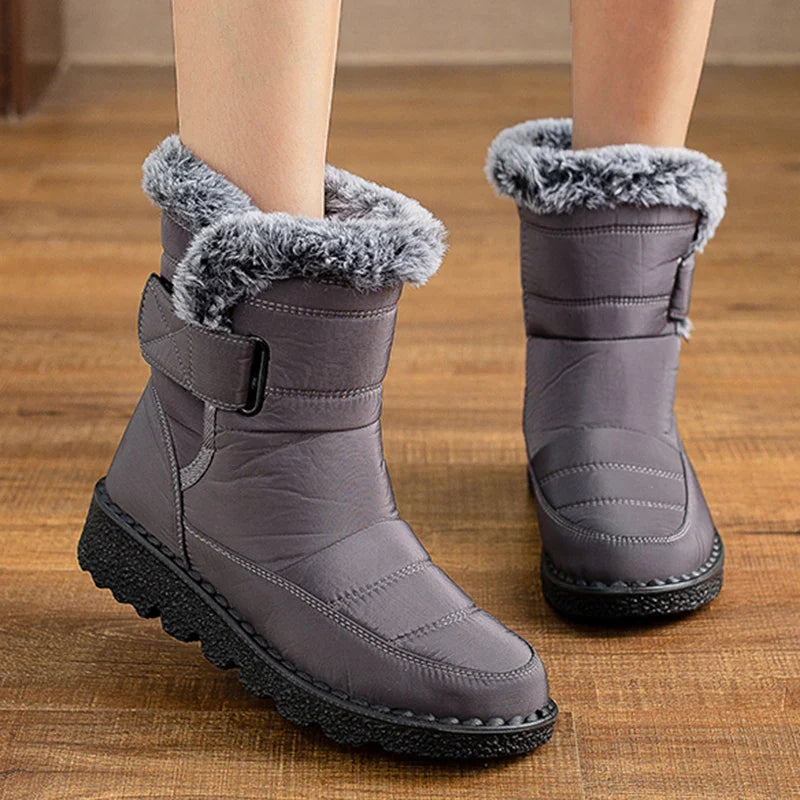 Lillymoda | Bridget - Plüschige Winterstiefel