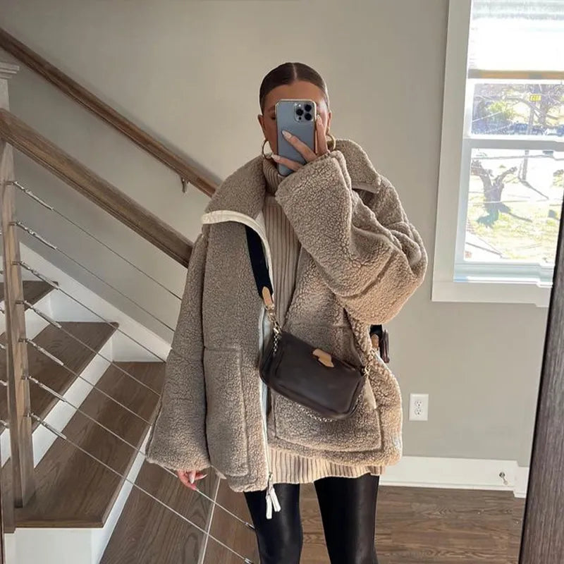 Lillymoda | Ezra - Vintage Stehkragen Jacke