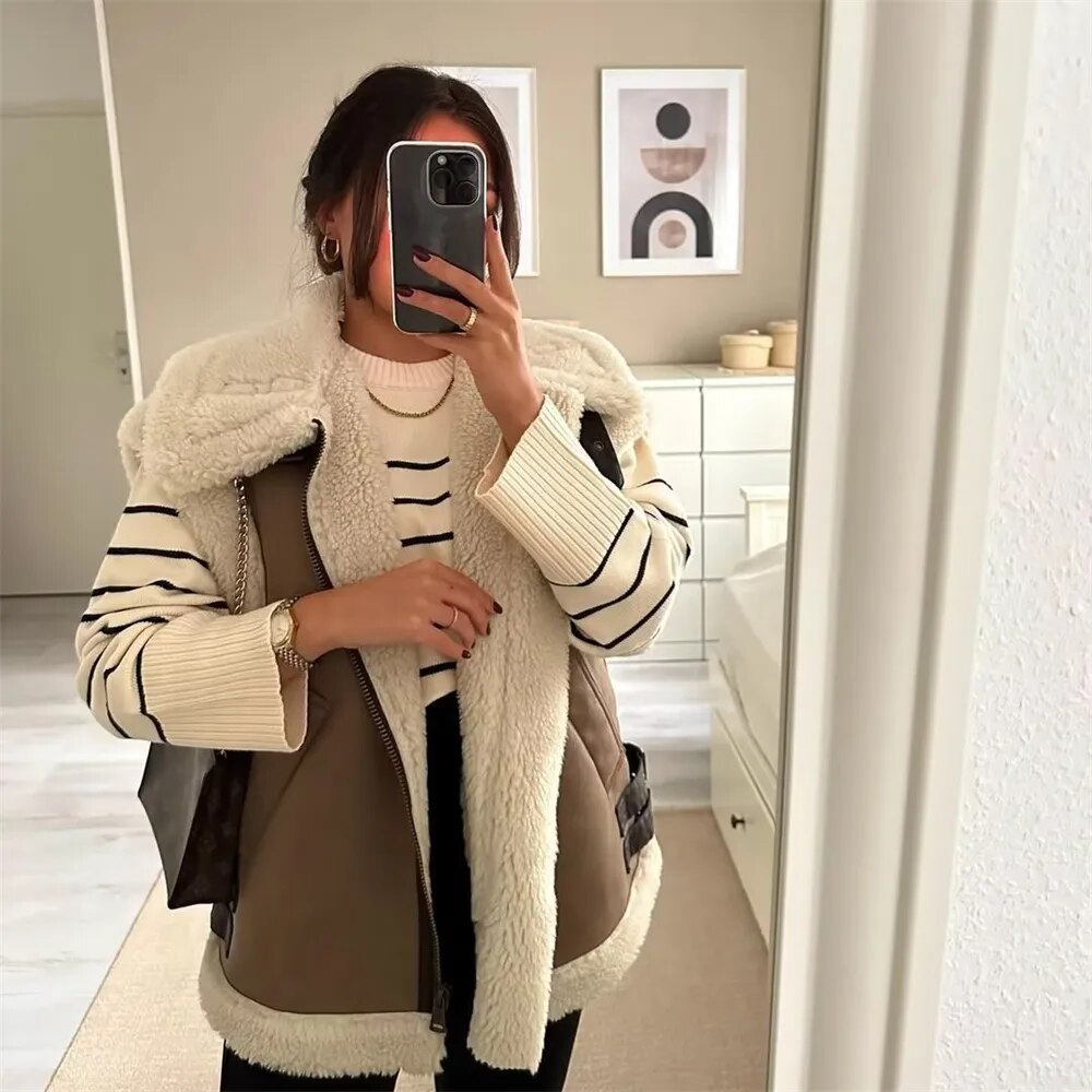 Lillymoda | Chloe - Stylisches Fleece-Tanktop