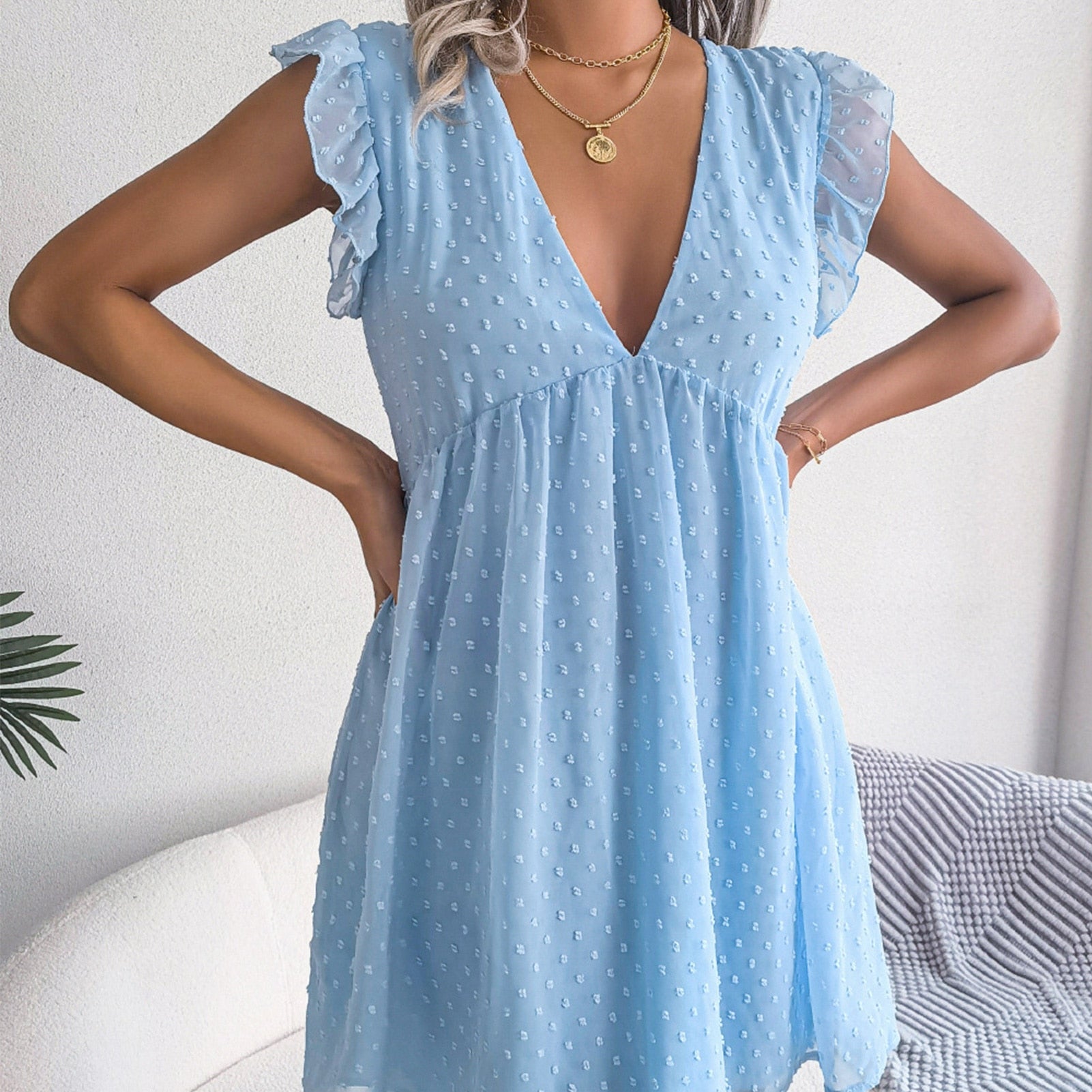Lillymoda | Arianna -  A-Line Elegantes Minikleid