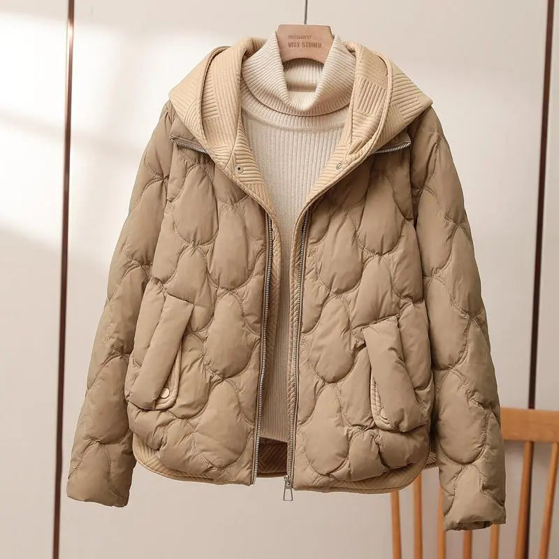 Lillymoda | Alina - Warmer Wattierter Wintermantel für Damen