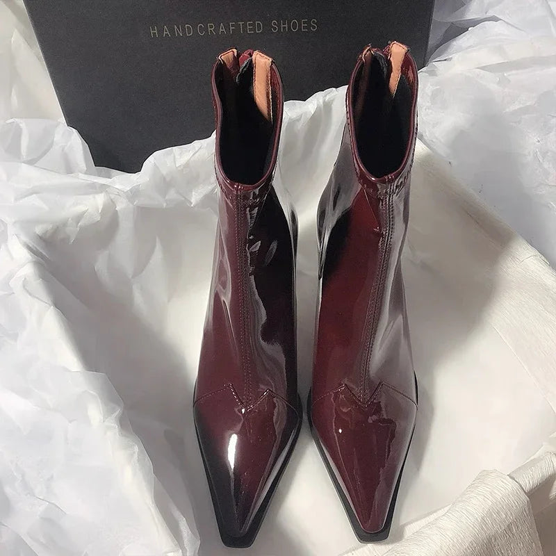 Lillymoda | Avery - elegante Stiefel mit spitzer Zehe
