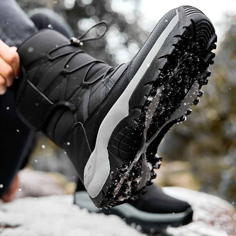 Lillymoda | Blaire - Dicke Plüsch Winterstiefel