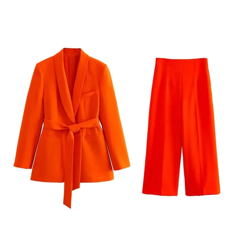 Lillymoda | Eleanor - Stylisches Blazer Set für Frauen [Blazer Jacke+Hose]