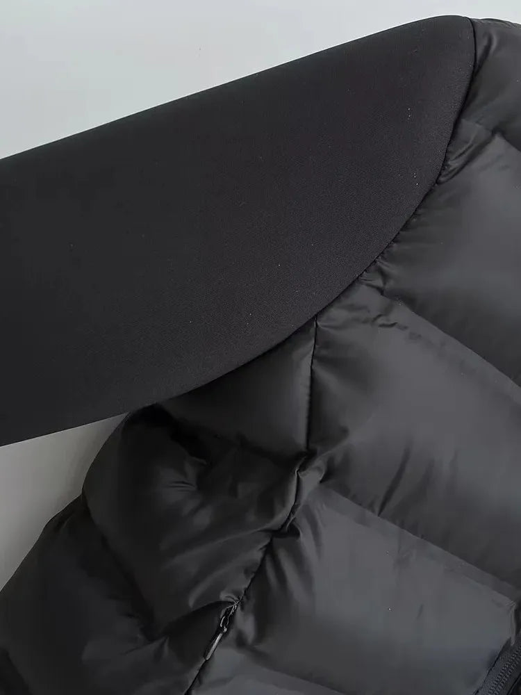 Lillymoda | Amelia - Rollkragenmantel mit Reißverschluss