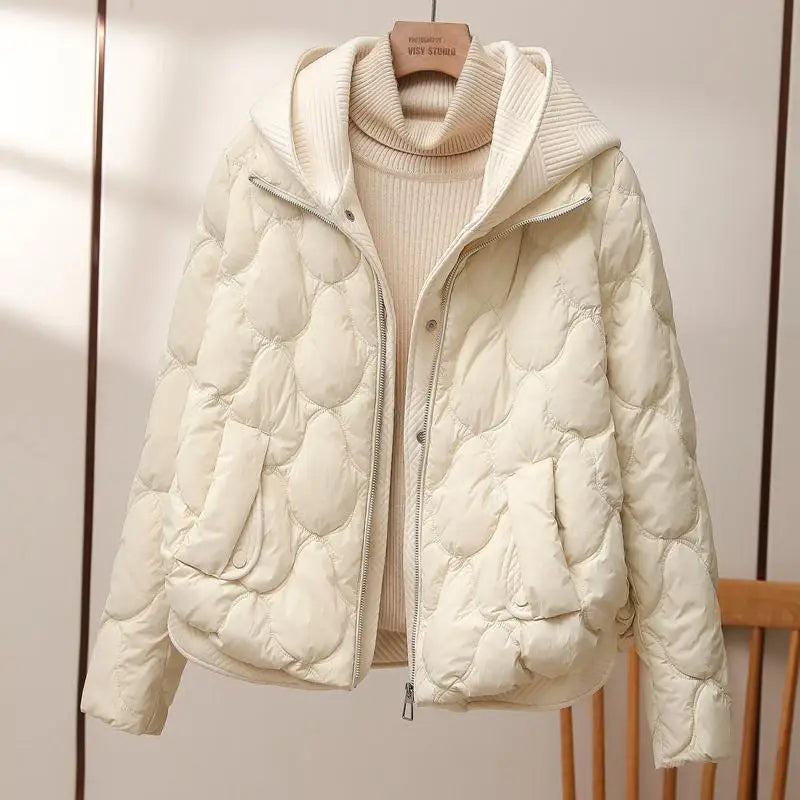 Lillymoda | Alina - Warmer Wattierter Wintermantel für Damen
