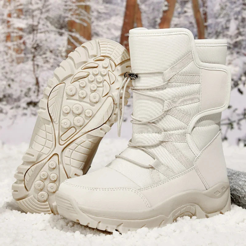 Lillymoda | Blaire - Dicke Plüsch Winterstiefel