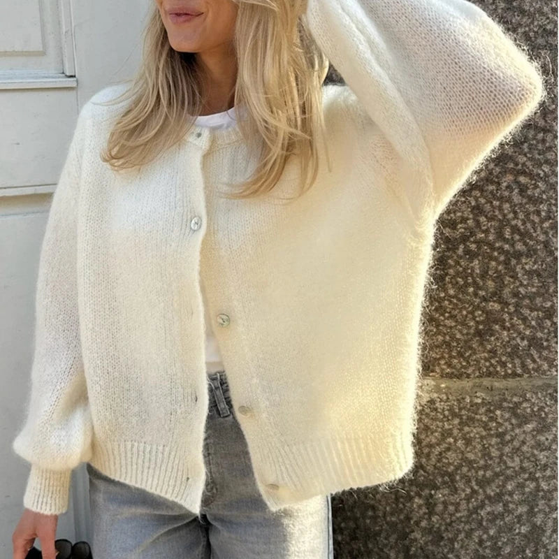 Lillymoda | Faith - Knopfwarmer weicher Cardigan