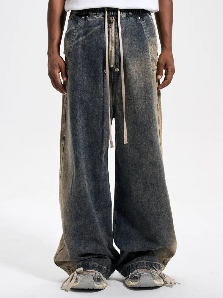 Quentin - Hard-Washed Baggy Jeans