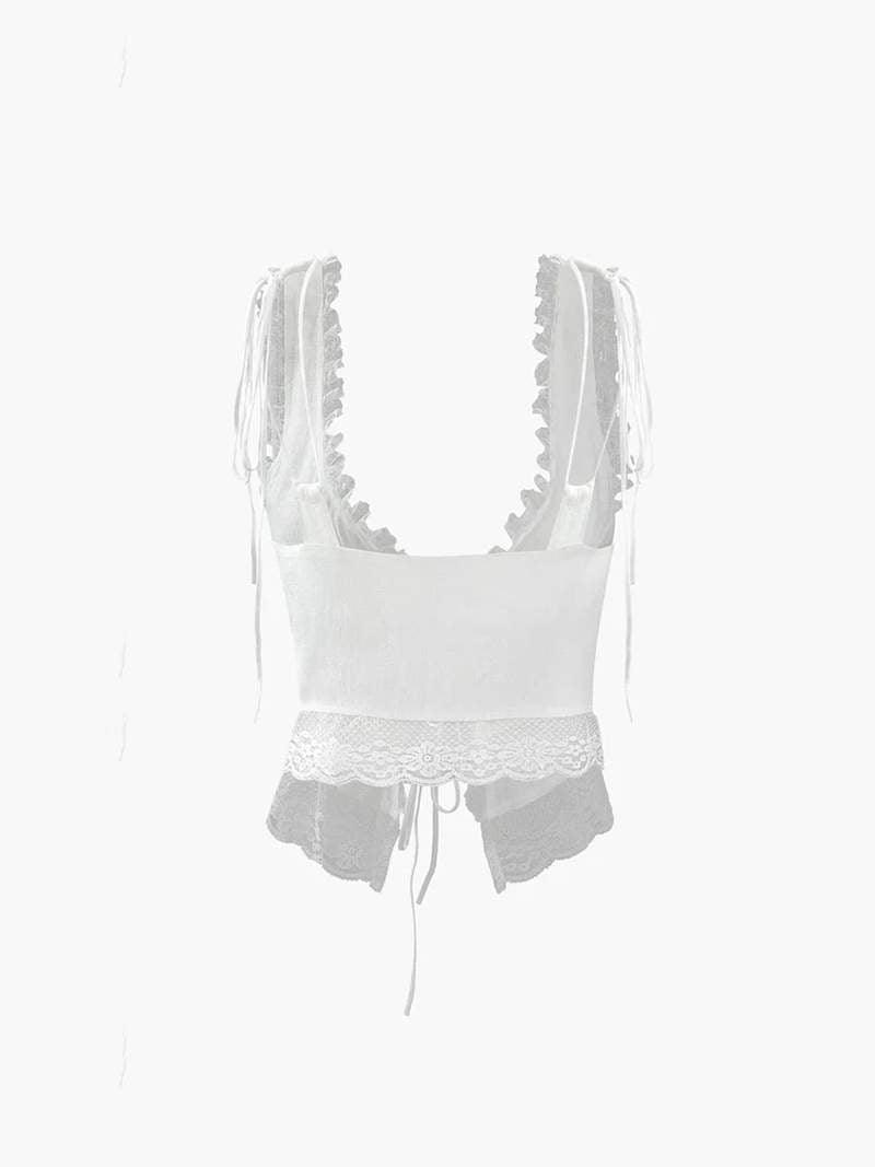 Elegantes, lässiges Spitzentop für Damen