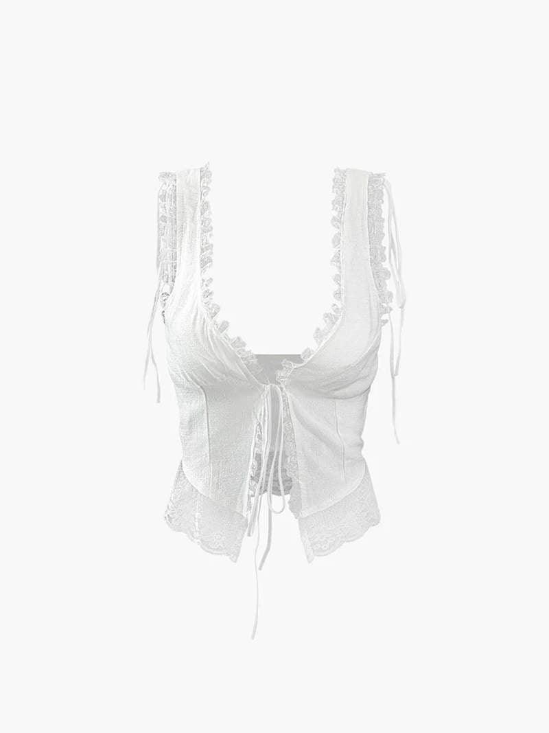 Elegantes, lässiges Spitzentop für Damen
