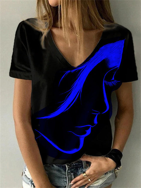 Marga - Schmeichelhaftes T-Shirt mit Stretch-Stoff