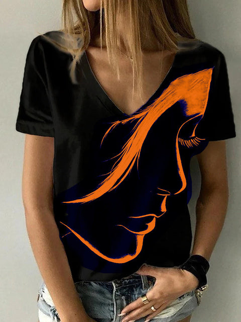 Marga - Schmeichelhaftes T-Shirt mit Stretch-Stoff
