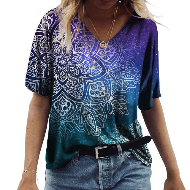 Marga - Schmeichelhaftes T-Shirt mit Stretch-Stoff