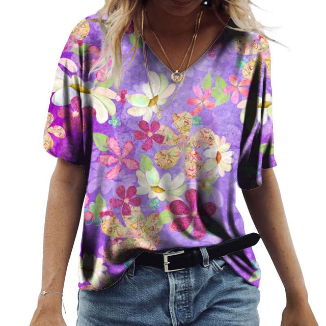 Marga - Schmeichelhaftes T-Shirt mit Stretch-Stoff