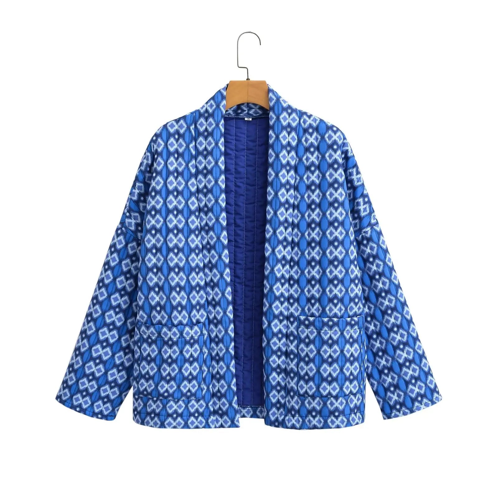 Lillymoda | Gabriella - Vintage bedruckte Strickjacke