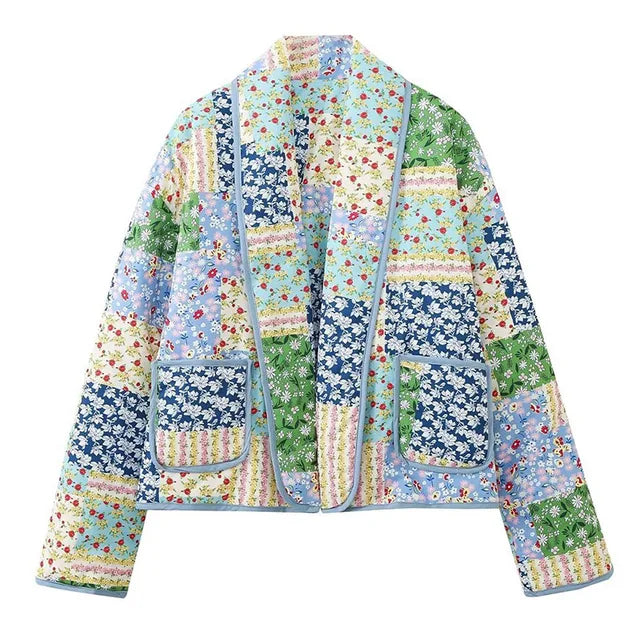 Lillymoda | Gracie - Gefütterte Retro-Strickjacke mit Taschen