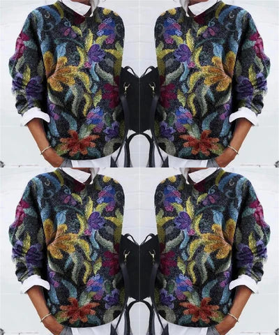 Lillymoda | Leonie - Modischer Pullover mit Aufdruck