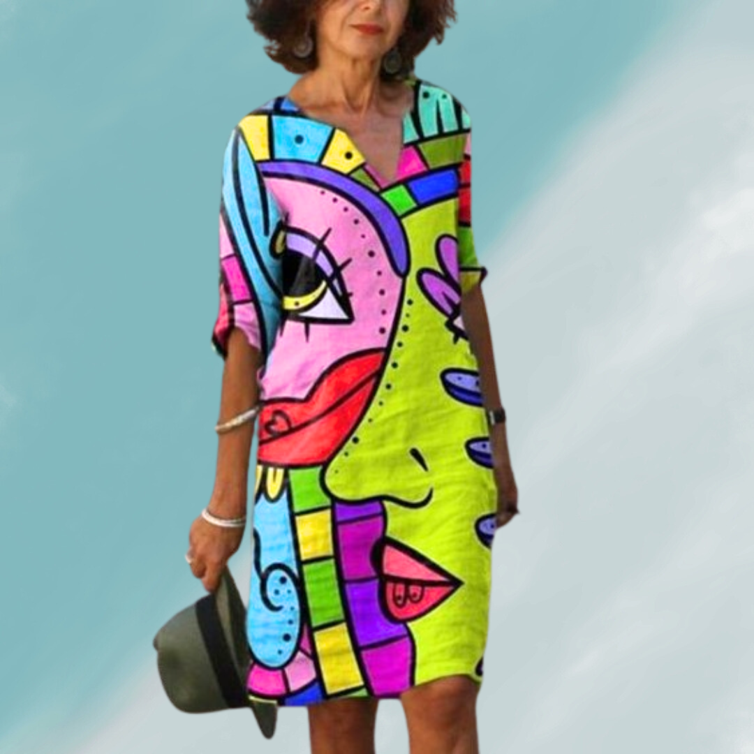Lillymoda | Amaya - Stilvolles Retro-Sommerkleid