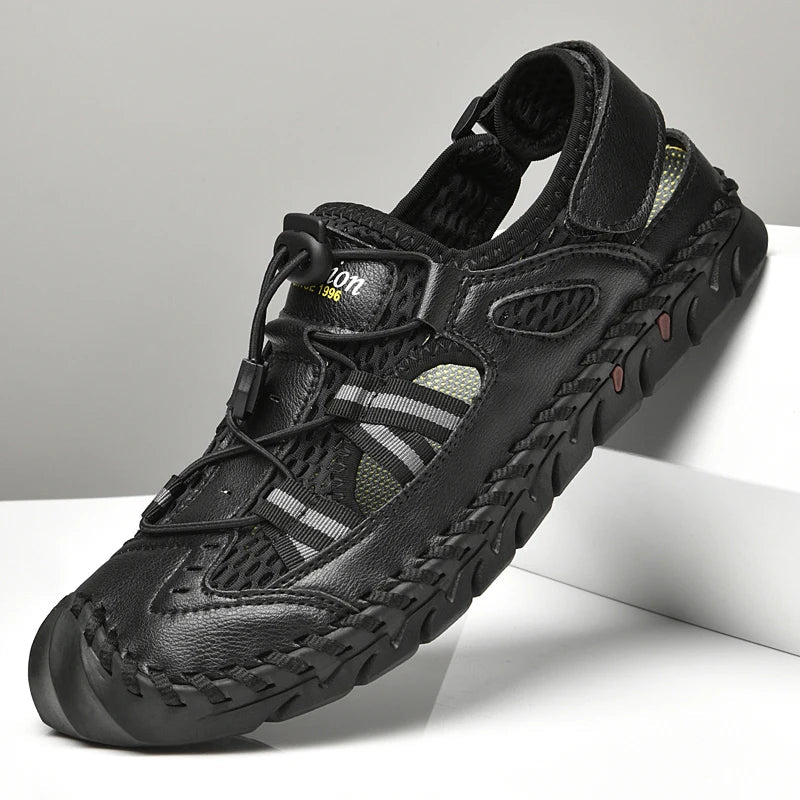 Kason - Sommerliche Herrensandalen aus Echtleder