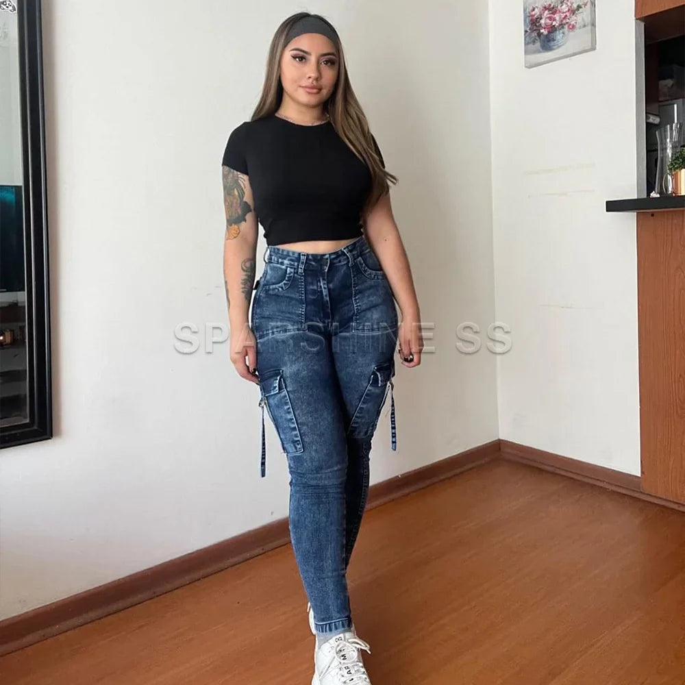 Mae - Vintage Streetwear Skinny Jeans