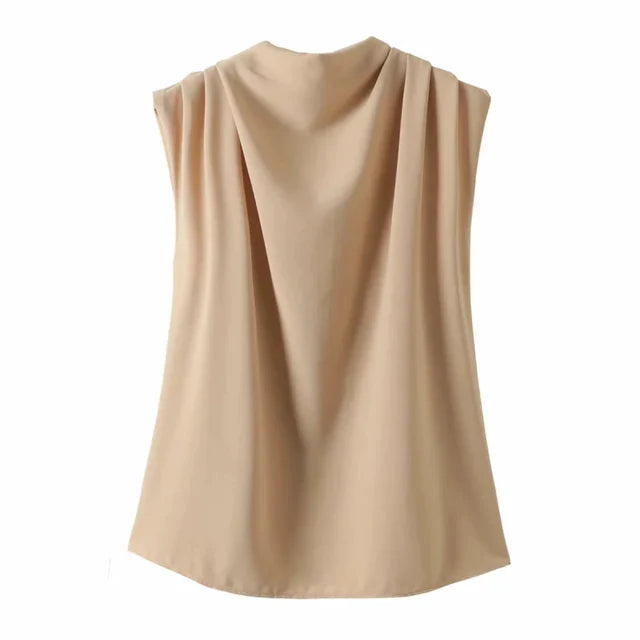 Lillymoda | Alani - Kragen Stand Chic Bluse