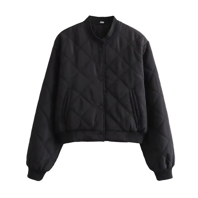Lillymoda | Brynlee - Lässige Warme Bomberjacke