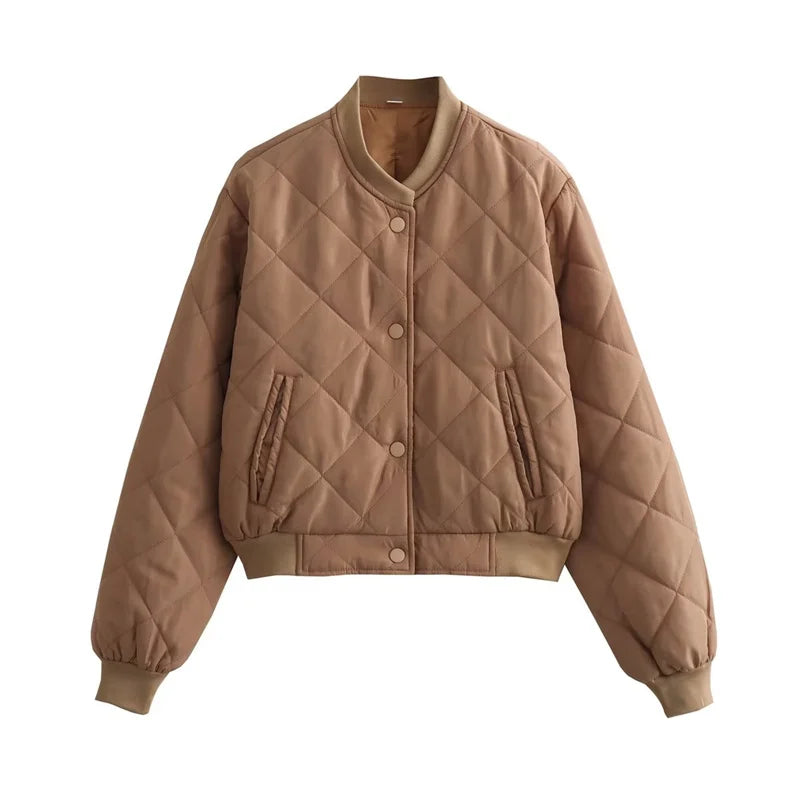Lillymoda | Brynlee - Lässige Warme Bomberjacke