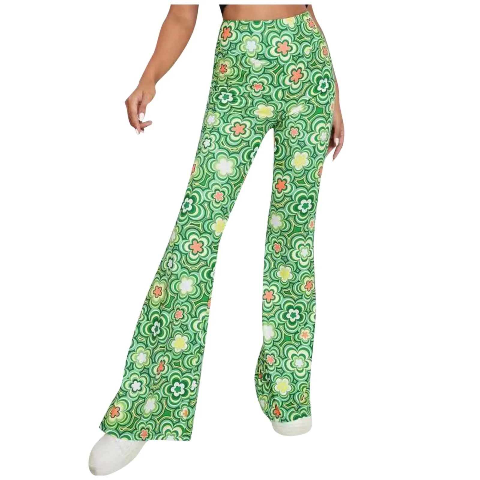 Tess – Vintage-Hose mit Blumenmuster