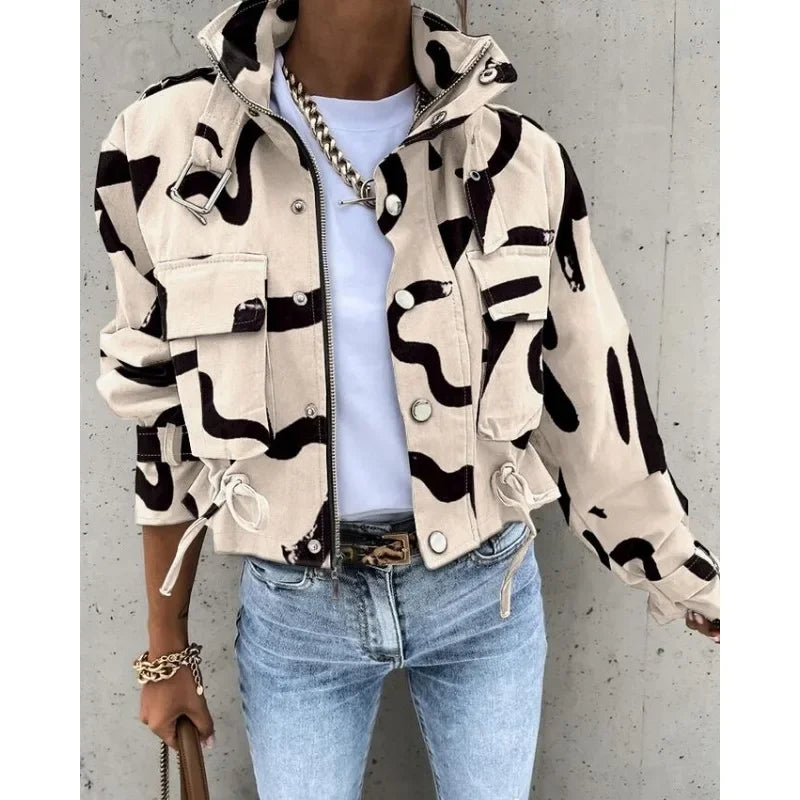 Lillymoda | Amina - Lässiger Streetwear Trenchmantel