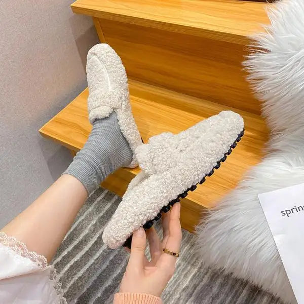 Lillymoda | Ilana - Lässige Plüsch-Slipper