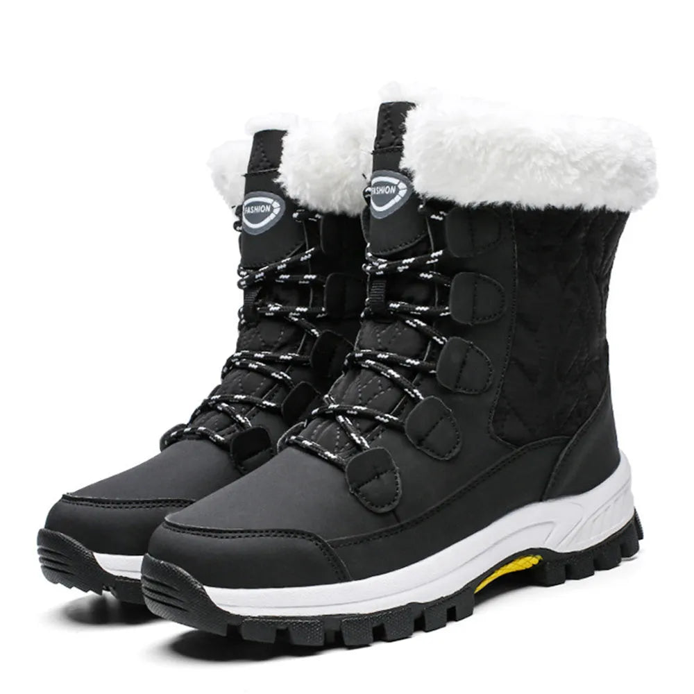 Lillymoda | Fiona - Gepolsterte Damen Schneestiefel