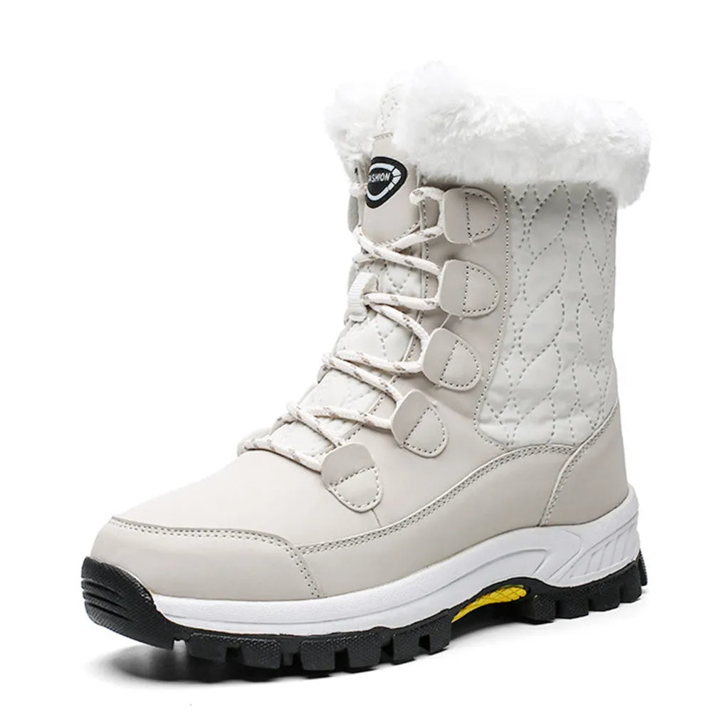 Lillymoda | Fiona - Gepolsterte Damen Schneestiefel