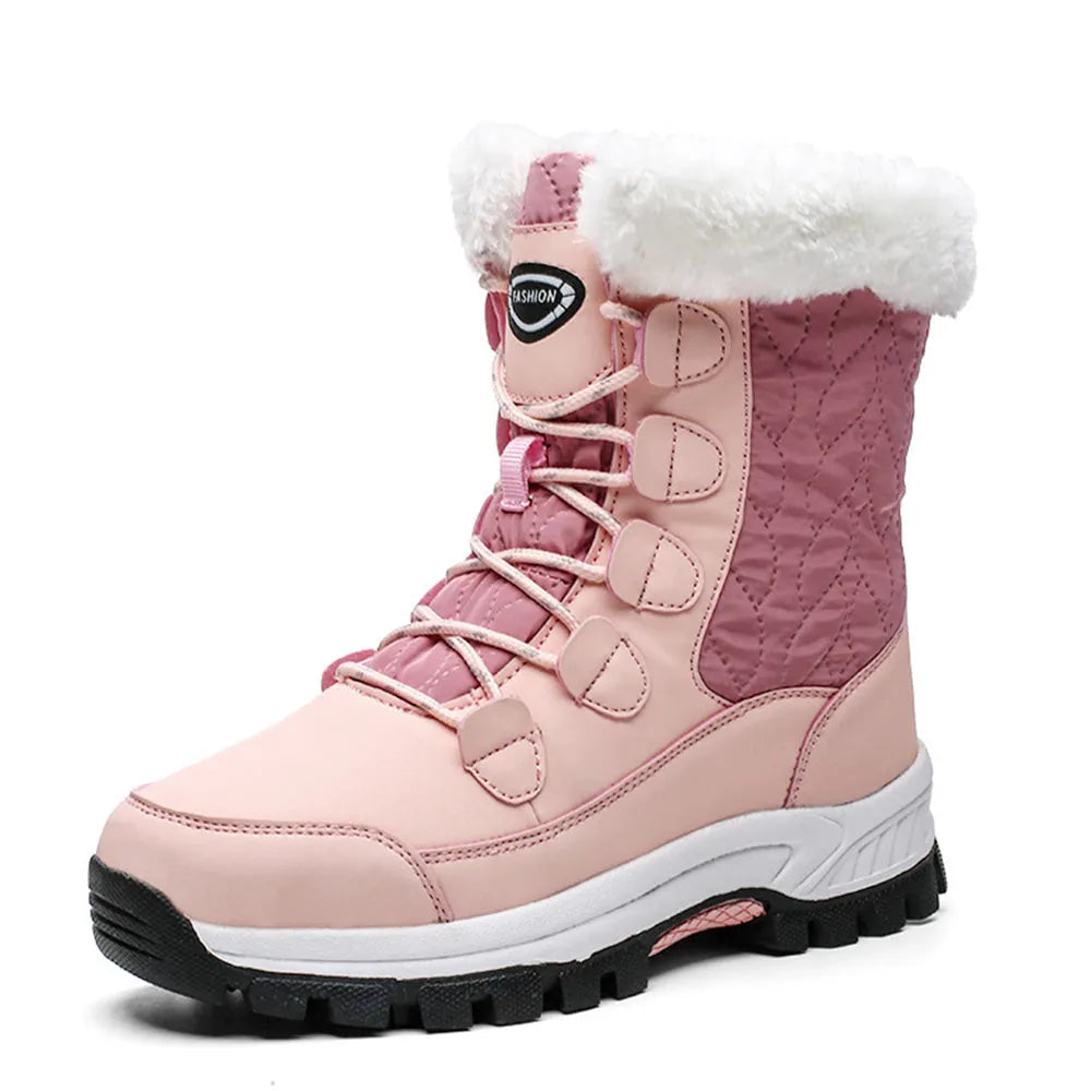 Lillymoda | Fiona - Gepolsterte Damen Schneestiefel