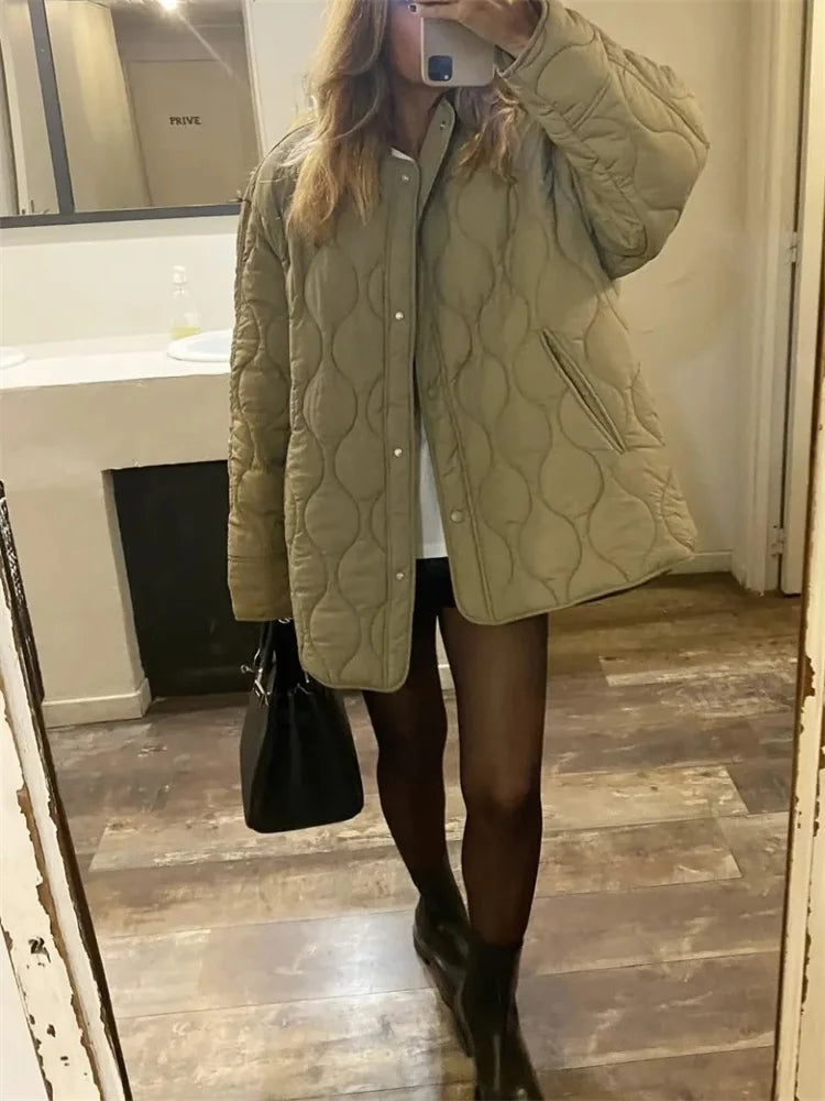 Lillymoda | Caroline - Lässige Lockere Winterjacke