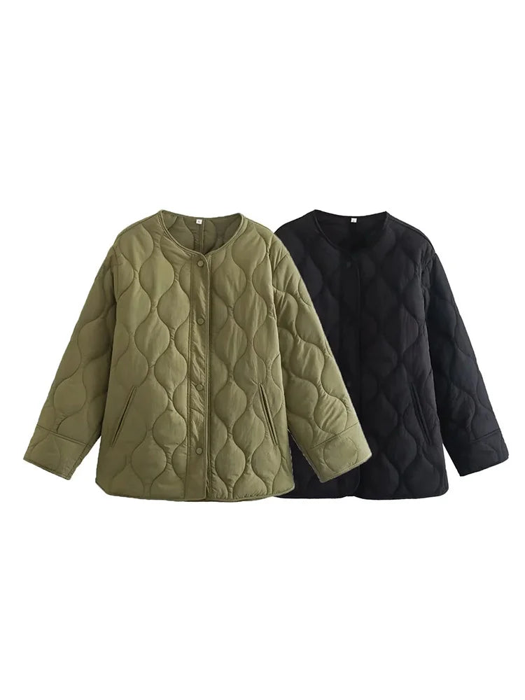 Lillymoda | Caroline - Lässige Lockere Winterjacke
