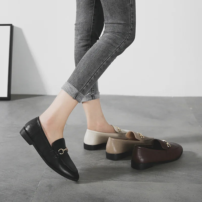 Lillymoda | Irelyn - Bequeme Vintage-Flachschuhe