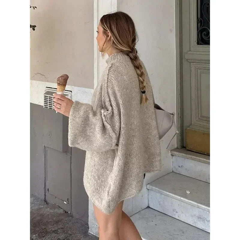Lillymoda | Charlotte - bequemer gestrickter schicker Pullover