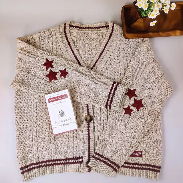 Lillymoda | Elysia - Warmer Lockerer Strickcardigan
