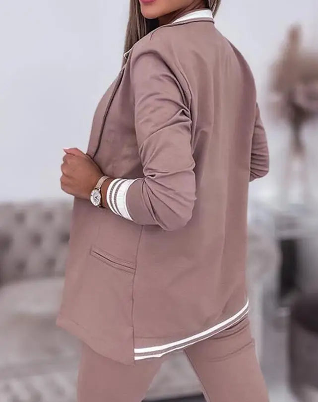 Lillymoda | Arianna - Stilvolles Büro-Set [Blazer + Hose]