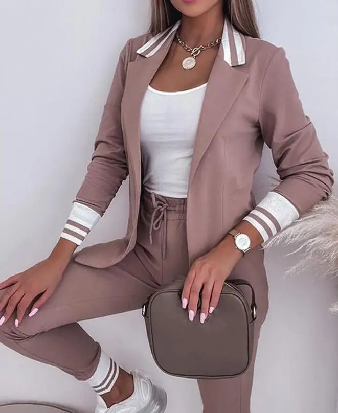 Lillymoda | Arianna - Stilvolles Büro-Set [Blazer + Hose]