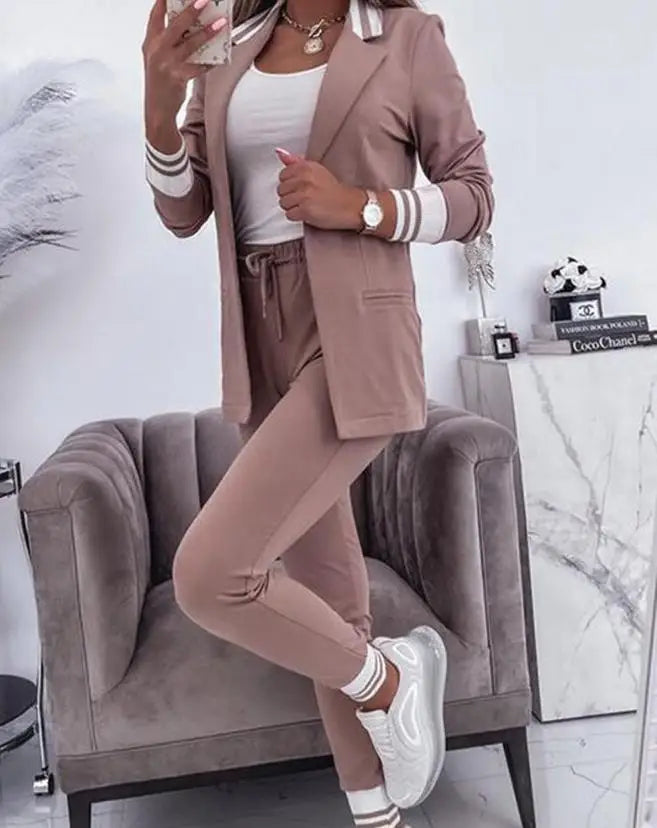 Lillymoda | Arianna - Stilvolles Büro-Set [Blazer + Hose]