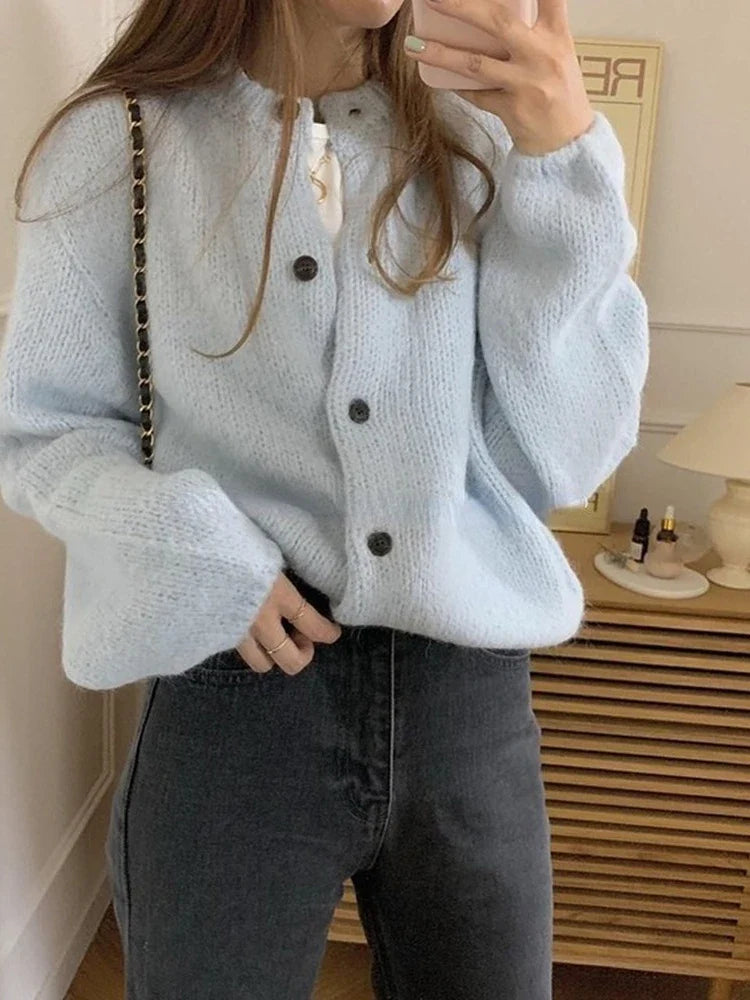 Lillymoda | Adriana - Weiche Strickjacke in Übergröße