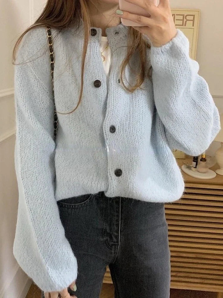 Lillymoda | Adriana - Weiche Strickjacke in Übergröße