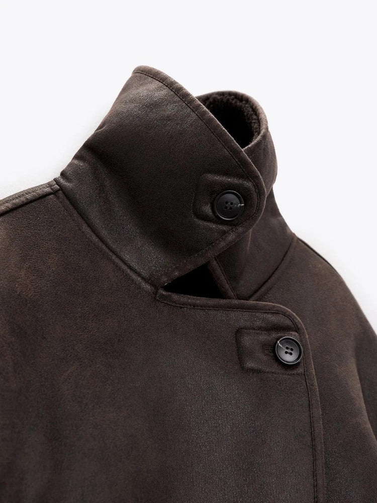 Lillymoda | Antonella - Warme Vintage-Jacke