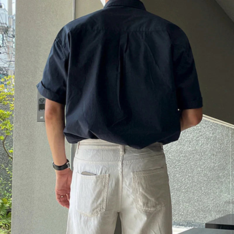 Zephyr Threads Herren Sommer Leicht Luxus Hemd