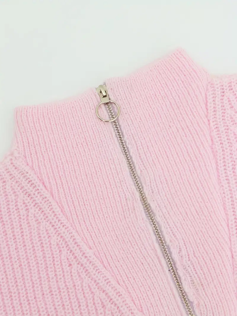 Princess - Lässiger Fleecepullover mit Reißverschluss Damen