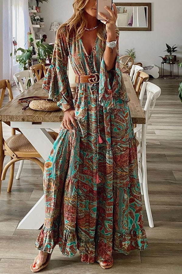 Lillymoda | Georgia - Boho-Maxikleid