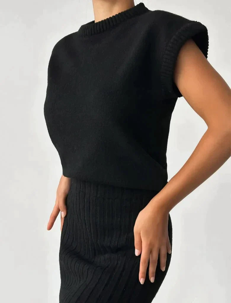 Lillymoda | Carmen - Warmes Strickset [Oberteil+Rock]